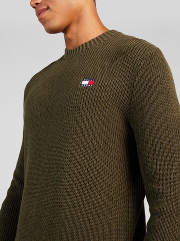 Pull-over Tommy Jeans en vert