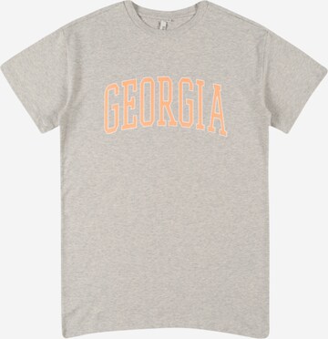 Pieces Kids Shirt 'JAYDEN' in Grey: front