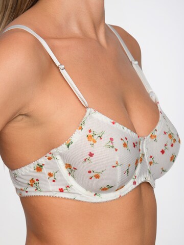 Orchibelle Bralette Underwear Sets in White