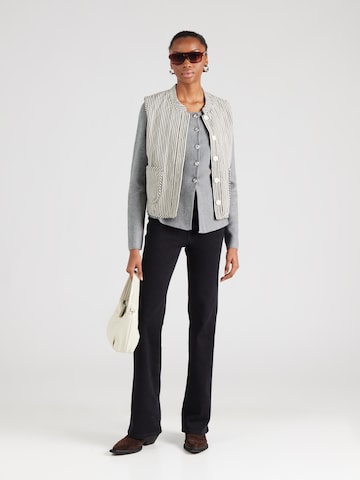 ONLY Strickjacke in Grau
