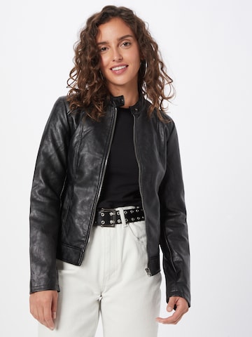 JDY Between-Season Jacket in Black: front