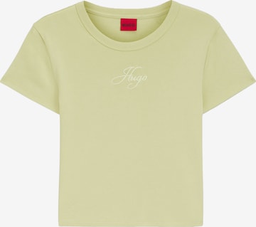 HUGO Shirt 'Delanor' in Green: front