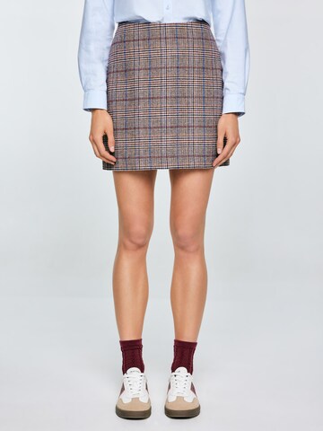 BIG STAR Skirt 'Linneti' in Brown: front