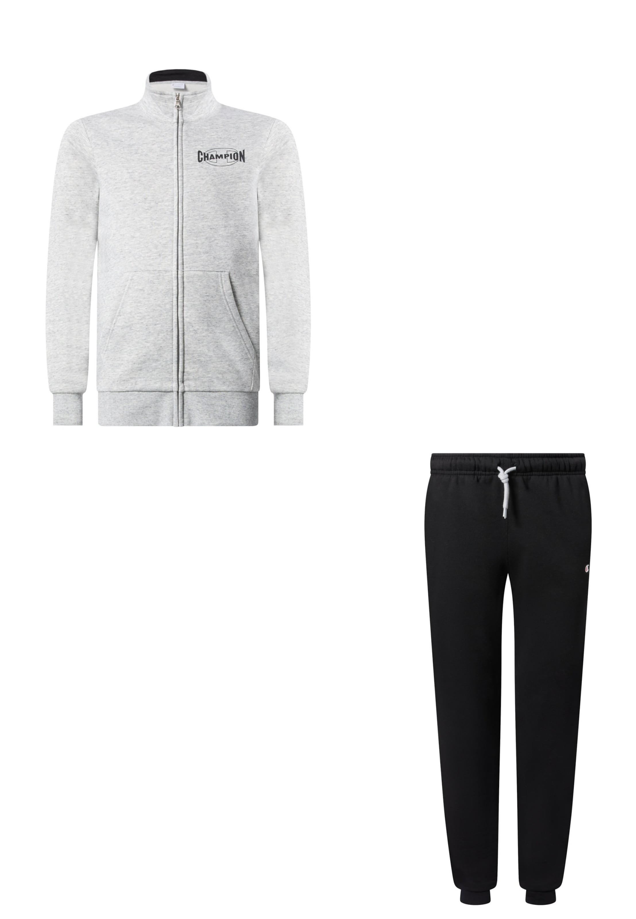 Champion - Ropa para correr en gris: frente