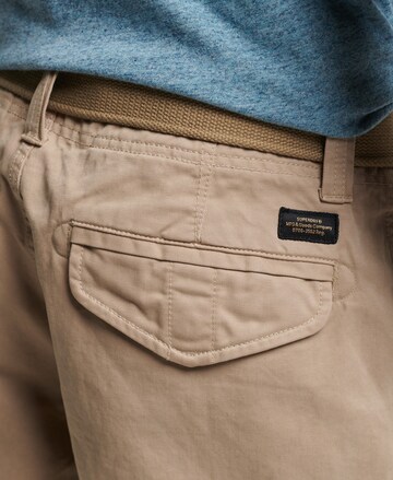 Superdry Regular Cargo Pants in Beige