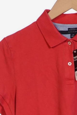 TOMMY HILFIGER Poloshirt L in Rot