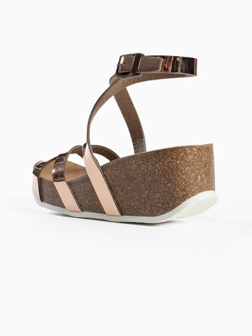 Bayton Sandaler med rem 'Asteria' i pink