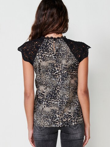 Camicia da donna di KOROSHI in nero