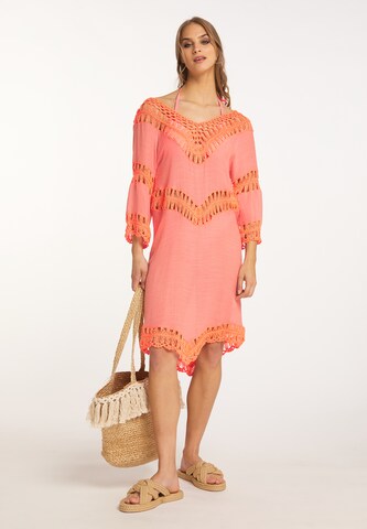 IZIA Beach dress in Orange