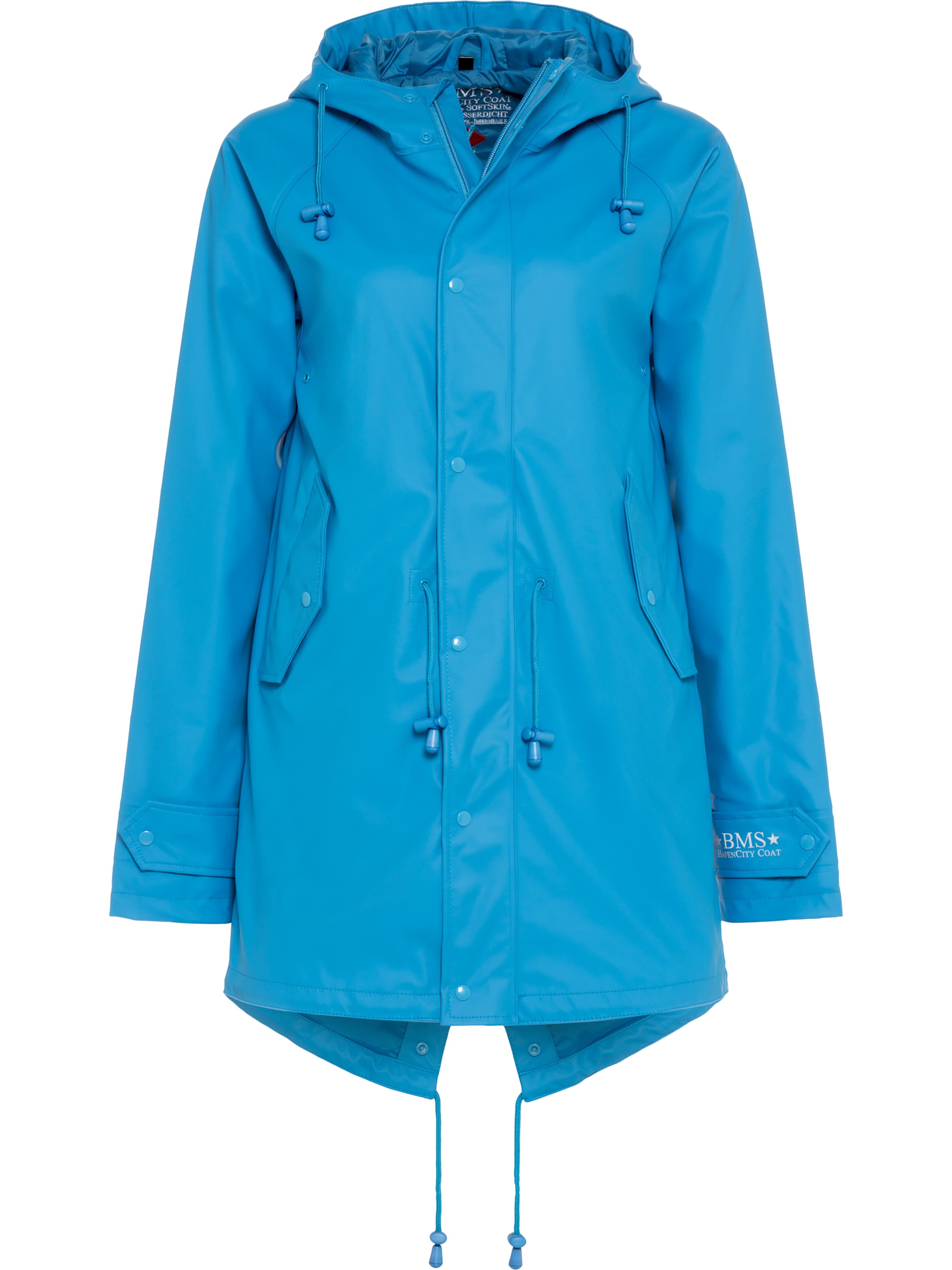 BMS Funktionsmantel 'HafenCity'‌‌‌ in Blau: Vorderseite