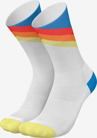 INCYLENCE Athletic Socks 'GRADES' in Blue: front