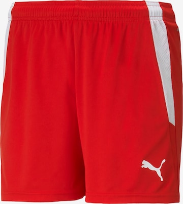 PUMA Workout Pants in Red: front