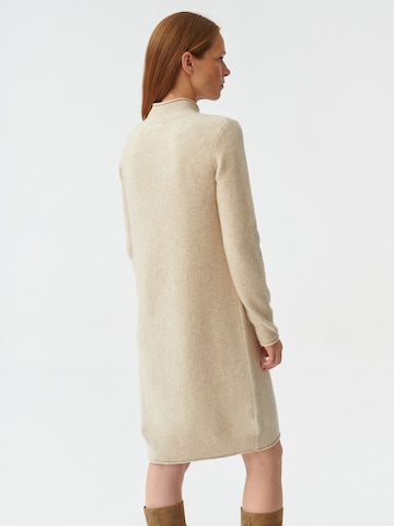 TATUUM Knitted dress 'ELIS' in Beige