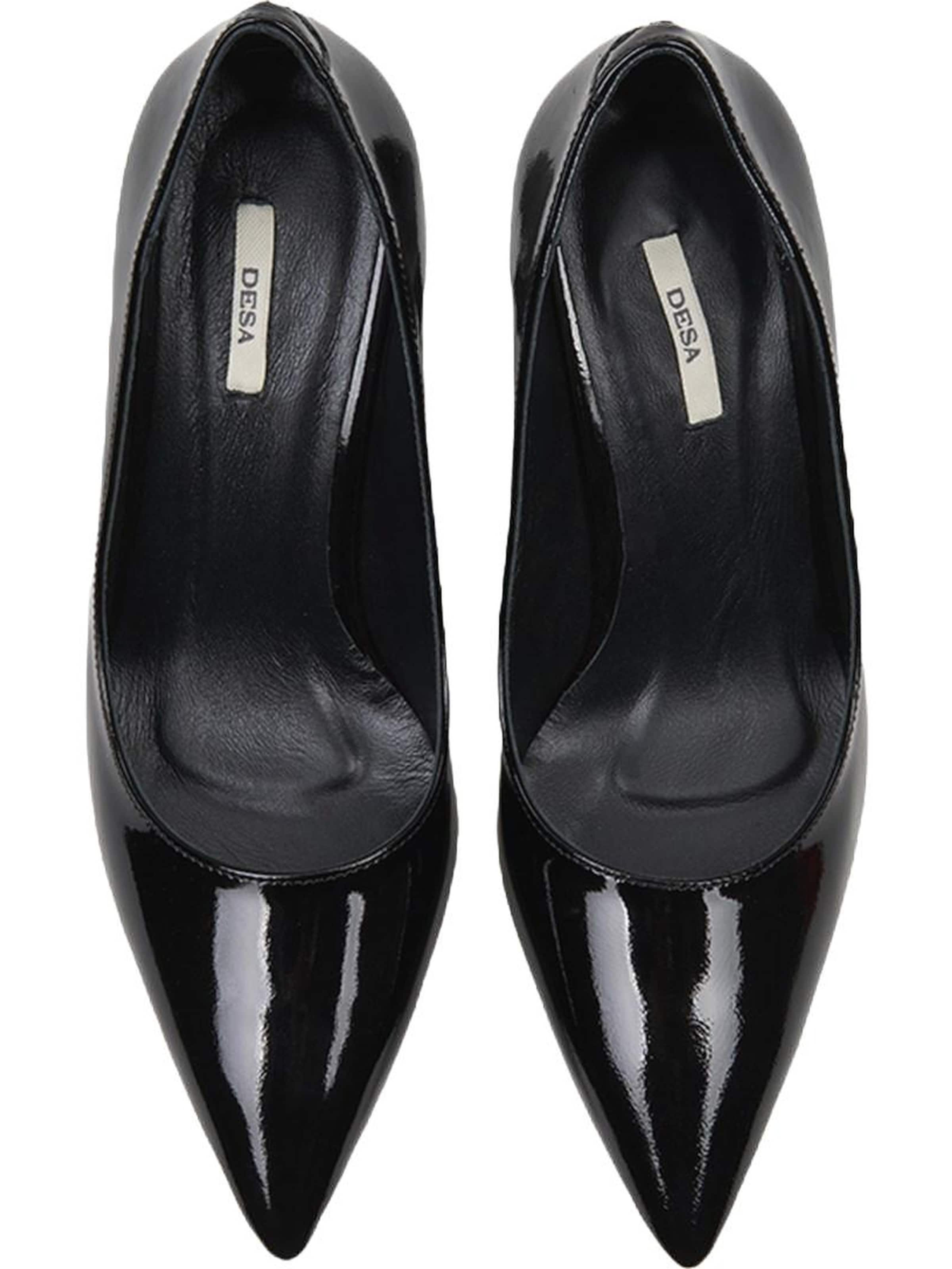 Desa - Zapatos con plataforma 'Pumps' en negro