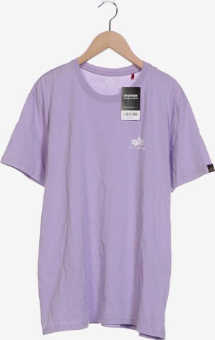 ALPHA INDUSTRIES Shirt in L in Purple: front