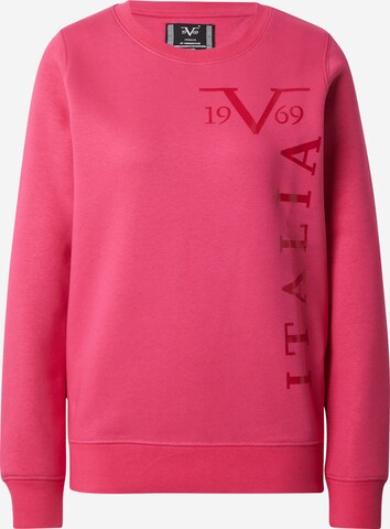 19V69 ITALIA Sweatshirt i rosa: framsida