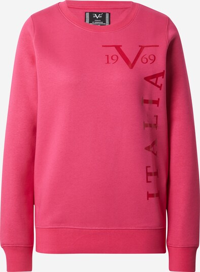19V69 ITALIA Sweatshirt in pink / dunkelpink, Produktansicht