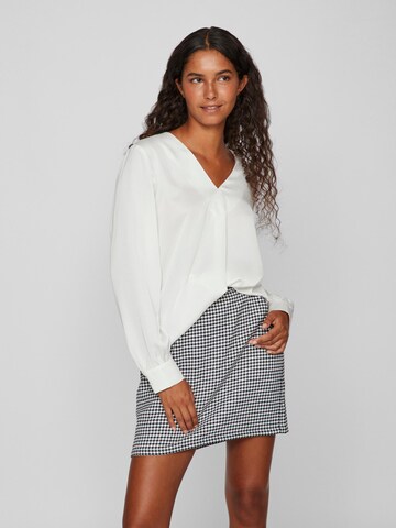VILA Blouse in White: front