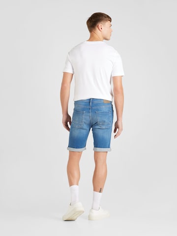 BLEND Slimfit Shorts in Blau