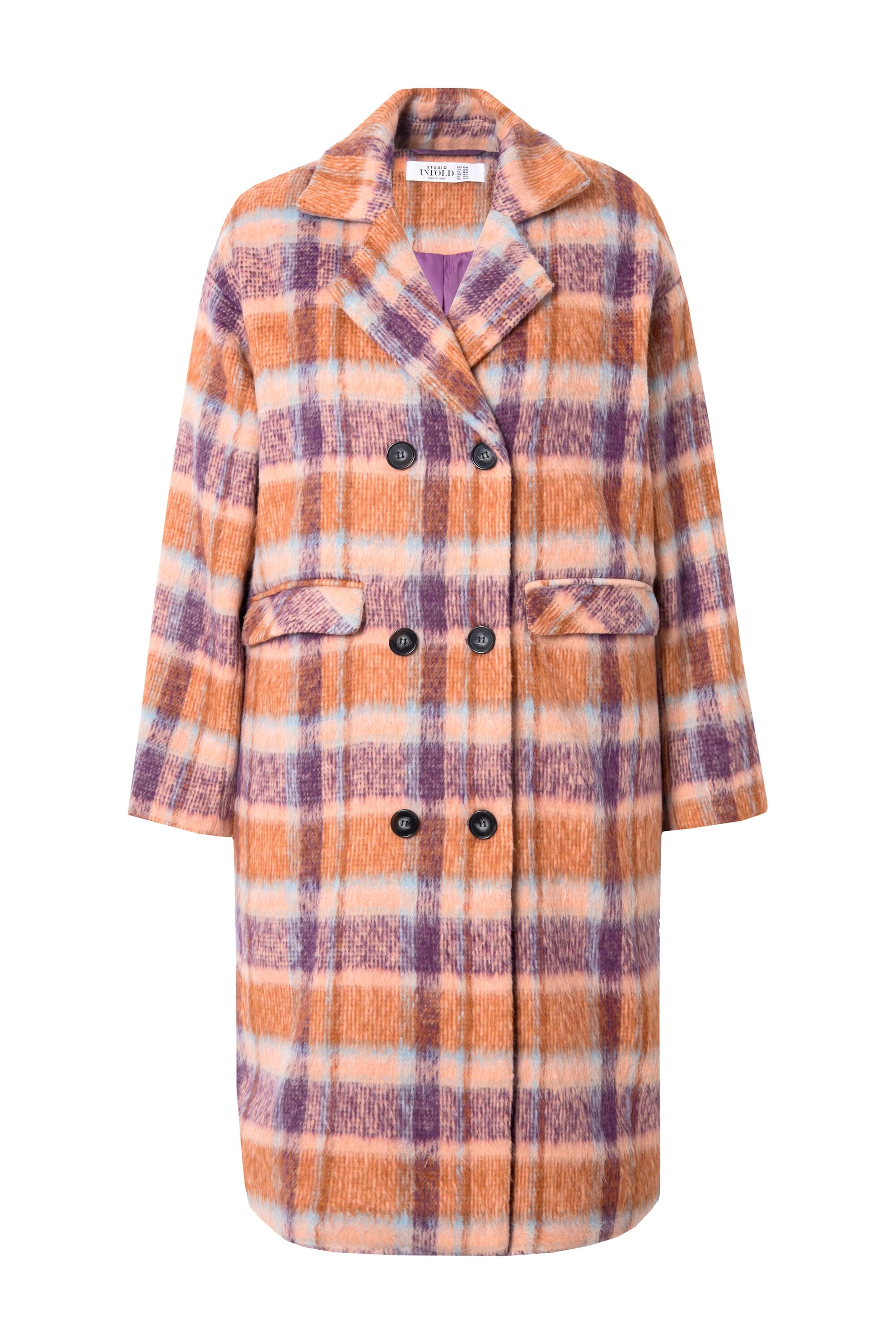 Studio Untold Tussenmantel in Oranje: voorkant