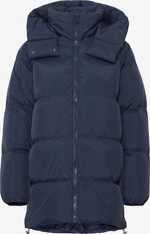 Oxmo Winter Coat 'Oxelie' in Blue: front