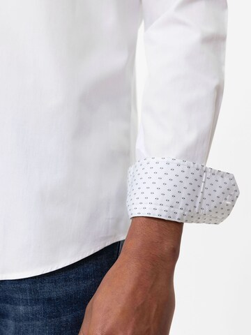 By Diess Collection Regular fit Button Up Shirt in White