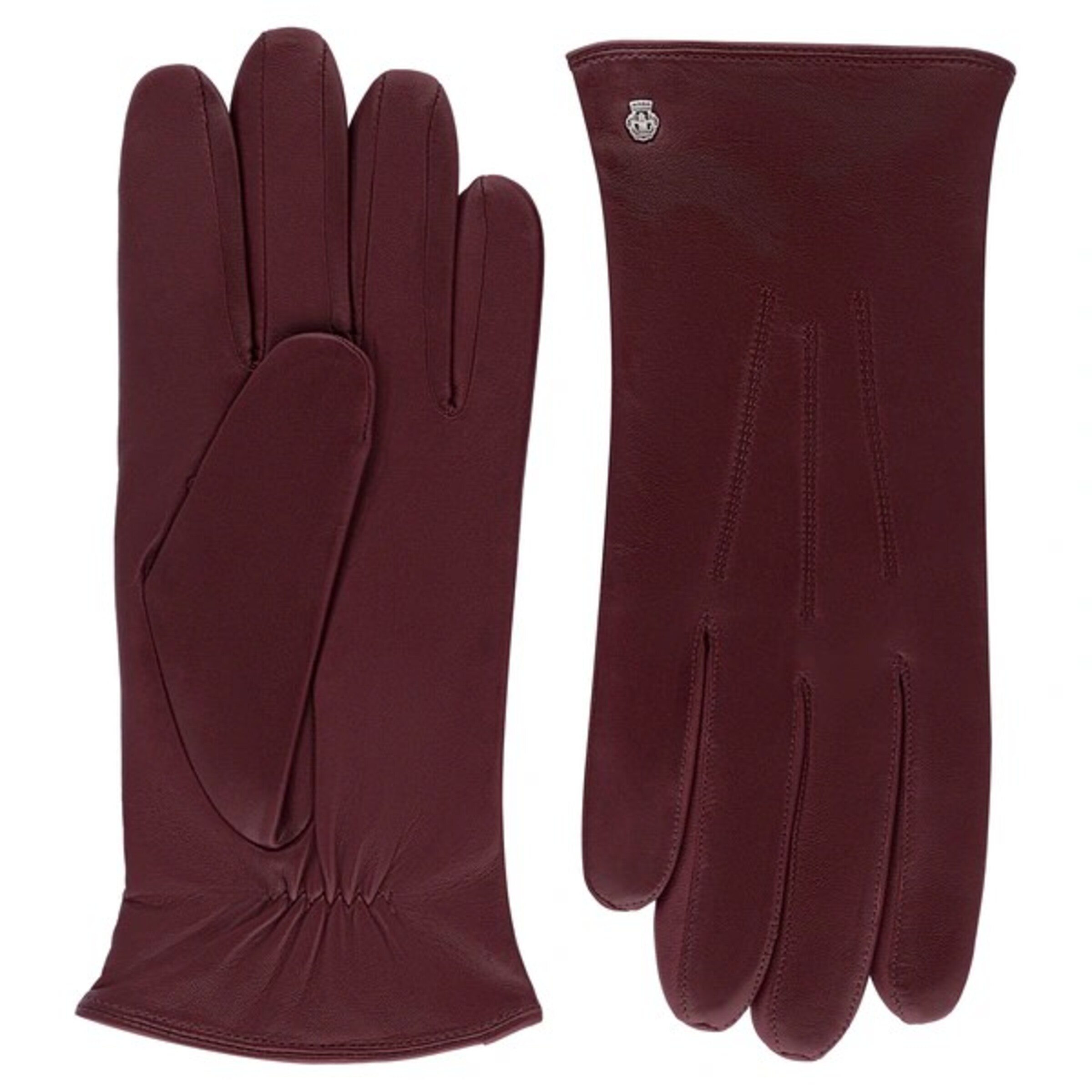 Mezzoguanti 'RIGA' di Roeckl in rosso: frontale