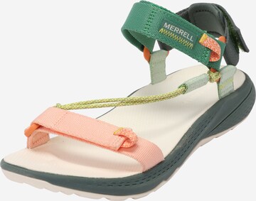 MERRELL - Sandalias 'BRAVADA' en verde: frente