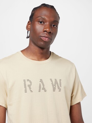 T-Shirt G-Star RAW en beige