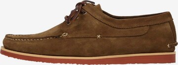 Scalpers Moccasins in Brown: front