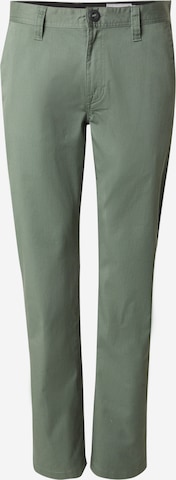 Volcom Панталон Chino 'FRICKIN' в зелено: отпред