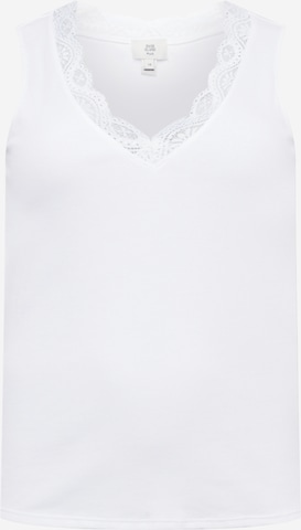 River Island Plus Top in Weiß: front
