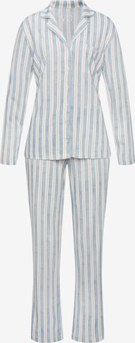 VIVANCE Пижама 'Dreams' в бяло: отпред