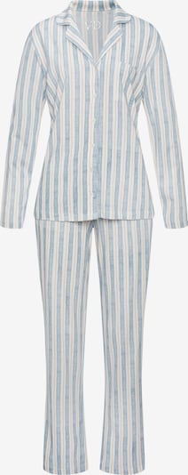 VIVANCE Pyjama 'Dreams' värissä vaaleansininen / persikka / valkoinen, Tuotenäkymä