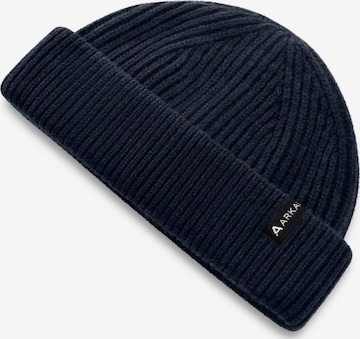 Fawler Beanie in Blue: front