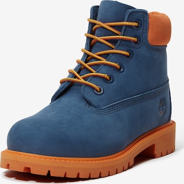 TIMBERLAND Ботинки в Синий: спереди