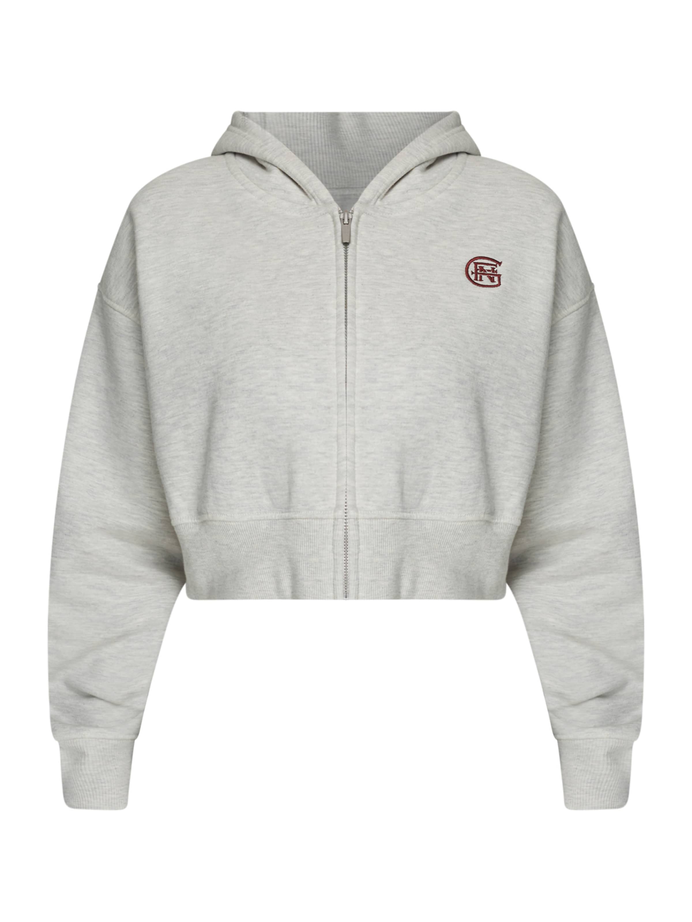 Veste de survêtement Good For Nothing en gris : devant