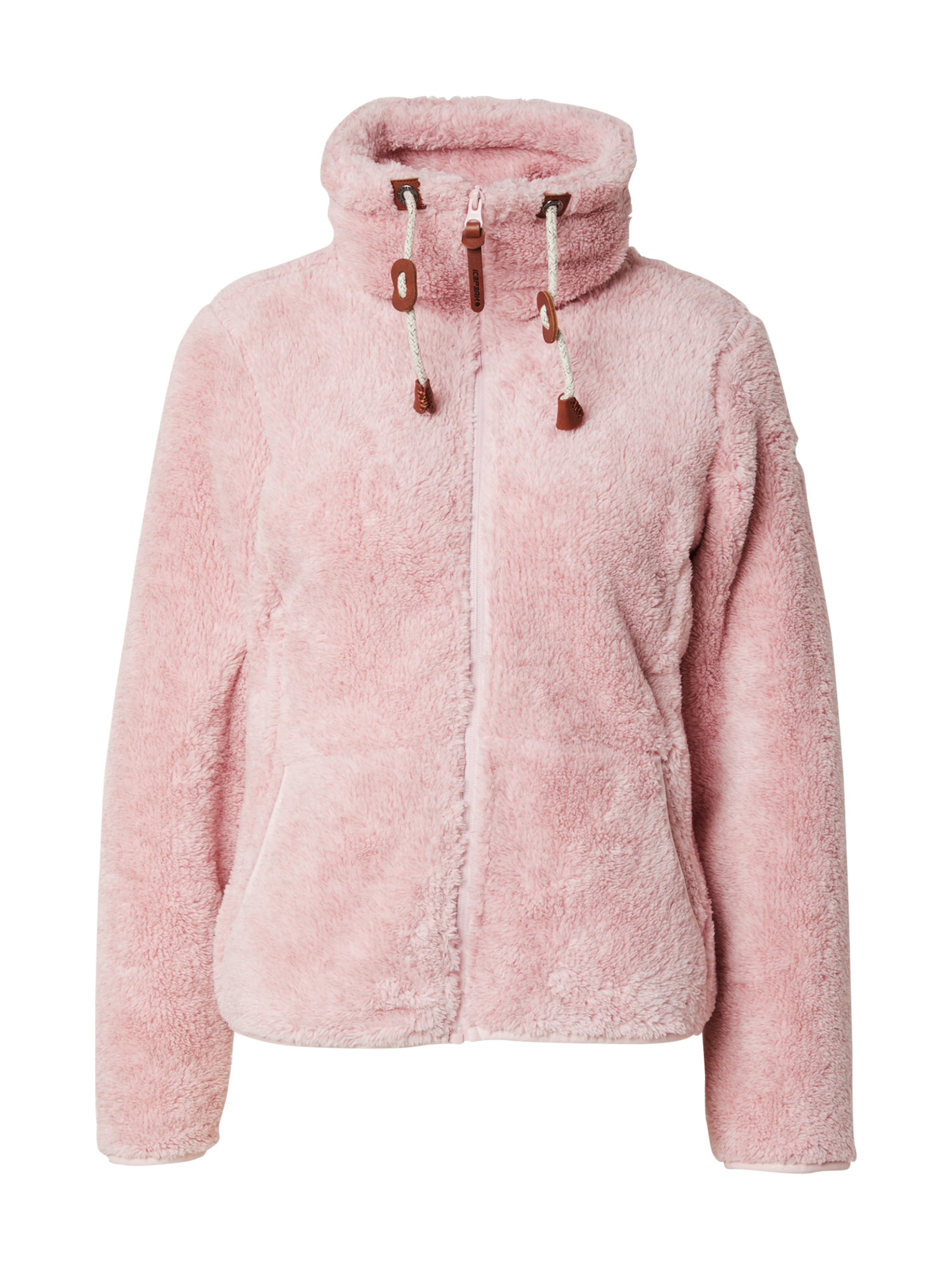 ICEPEAK - Chaqueta polar funcional 'Colony' en rosa: frente