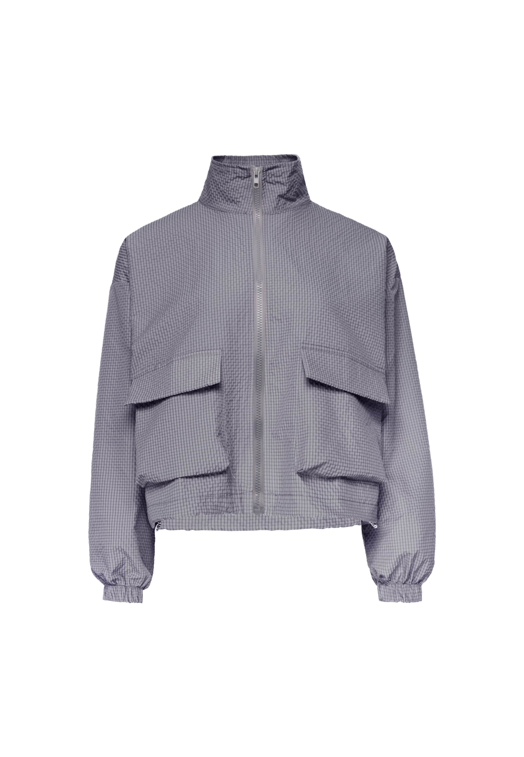 myMo ATHLSR Between-Season Jacket in Grey: front