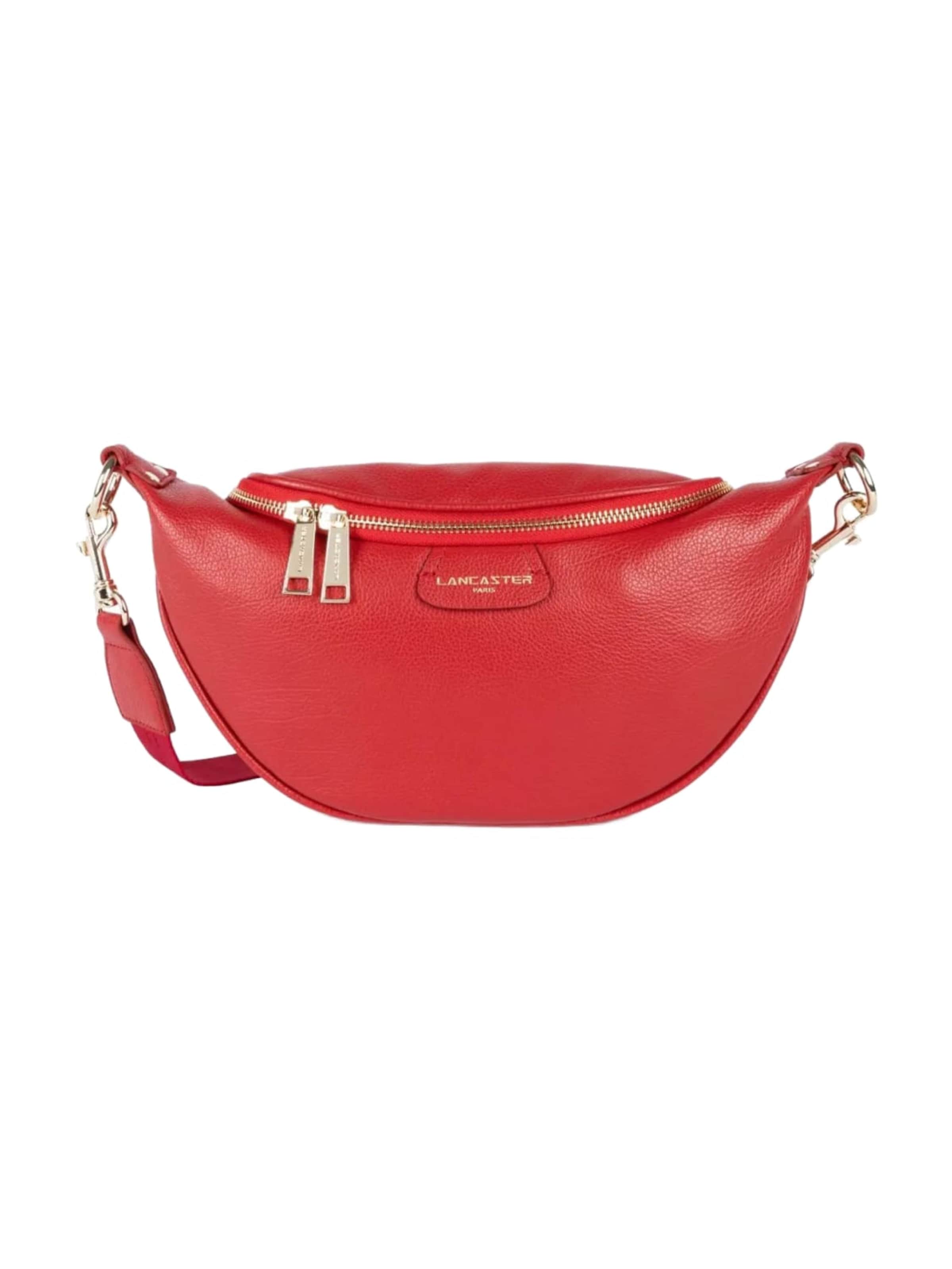 LANCASTER Paris Gürteltasche 'Lancaster Sac banane Zippé Dune Rouge'‌‌‌‌‌ in Rot: Vorderseite
