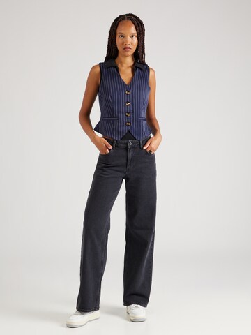 PULZ Jeans Wide leg Jeans 'VEGA' i svart