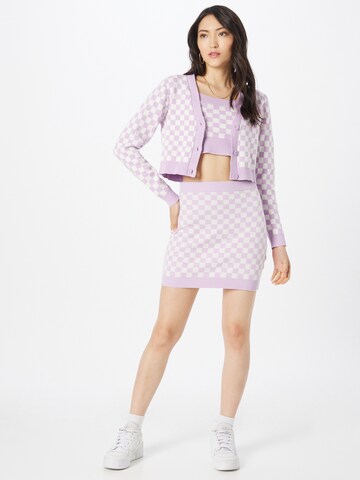 Cardigan Monki en violet