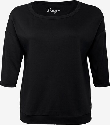 SHEEGO Sweatshirt in Schwarz: predná strana