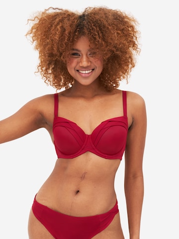 SugarShape Bikini Top 'Madeira' in Red