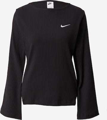 Nike Sportswear T-shirt i svart: framsida