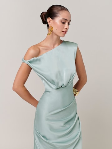 žalia Sável Vakarinė suknelė 'Justina'