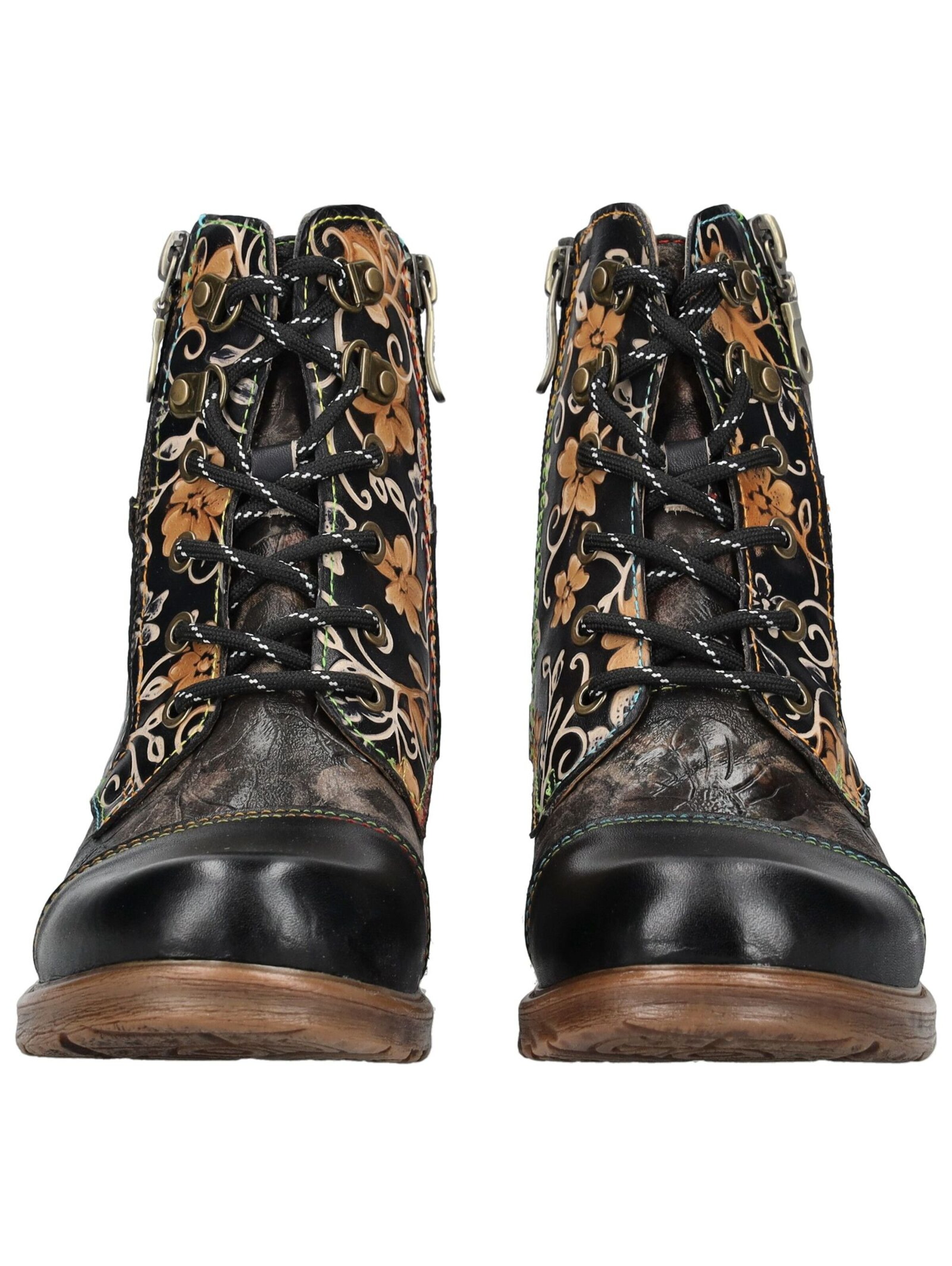 Laura Vita Veterlaarsjes in Zwart