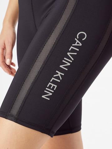 Calvin Klein Sport Skinny Hose in Schwarz