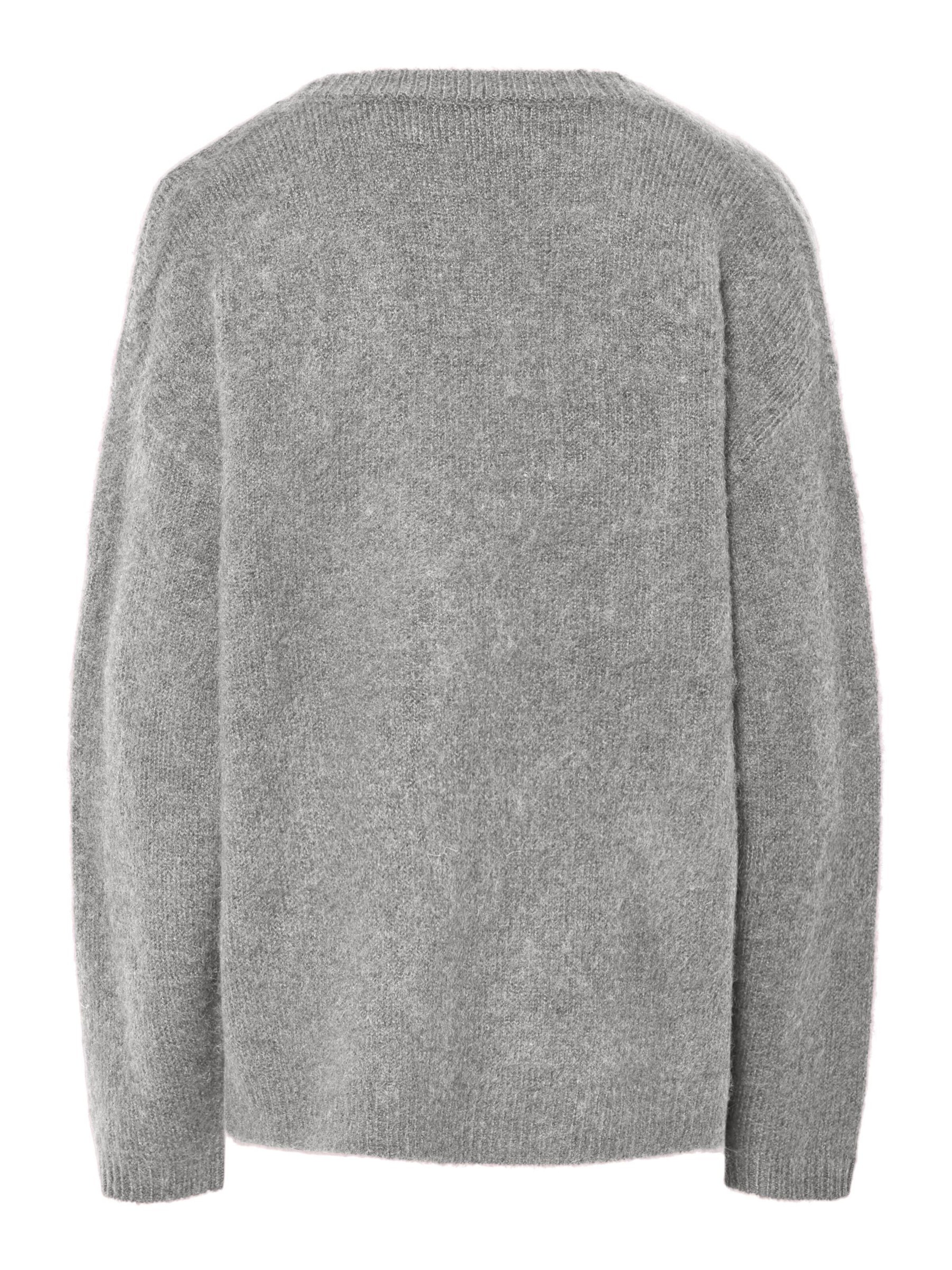 Cardigan 'PCPam' PIECES en gris