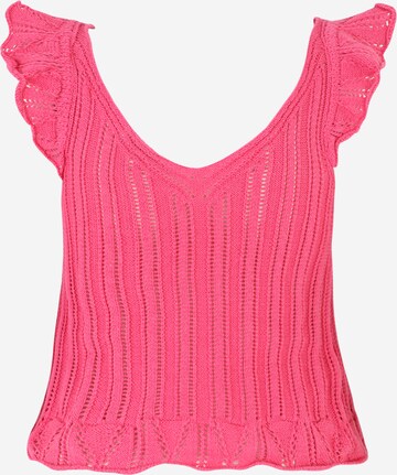 Only Petite Gebreide top 'LUNI' in Roze